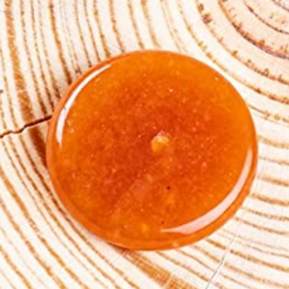 BOGO Genuine Orange Red Aventurine Gem Worry Stone Sacral Chakra Pocket